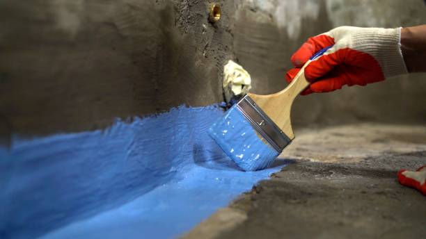 Commercial Exterior Waterproofing project at a Elmore, AL business property by SJ Waterproofing Pros